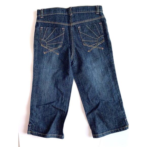 3T NWT Gymboree TEA GARDEN Floral Embroidered Asian Denim Jeans PANTS Girls - Picture 2 of 4